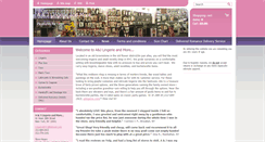 Desktop Screenshot of ajlingerie.com